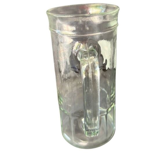 Chicago Bears Fisher Peanuts Tall Heavy Clear Glass Mug - Picture 3 of 6